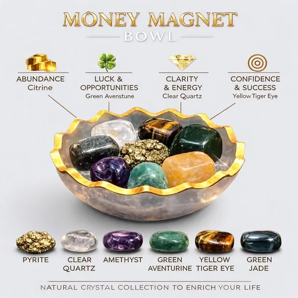Metal_Resin_Money_Magnet_Decorative_Bowl_Set