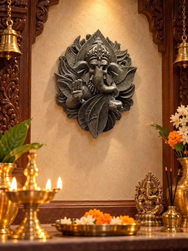 Pyrite_Stone_Ganesha_Spiritual_Wall_Hanging