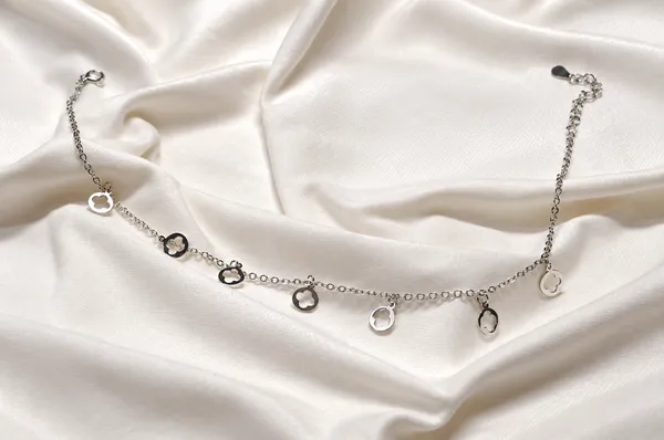 Platinum_Plated_925_Silver_Multi_Charm_Drop_Anklet_For_Women