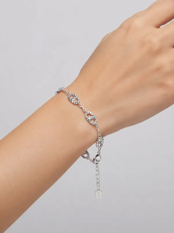 Platinum_Plated_925_Silver_Everyday_Minimalist_Marine_Chain_Bracelet