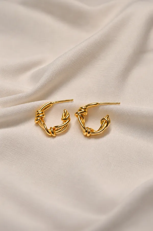 925_Silver_Twisted_Knotted_Rope_Hoop_Gold_Earrings
