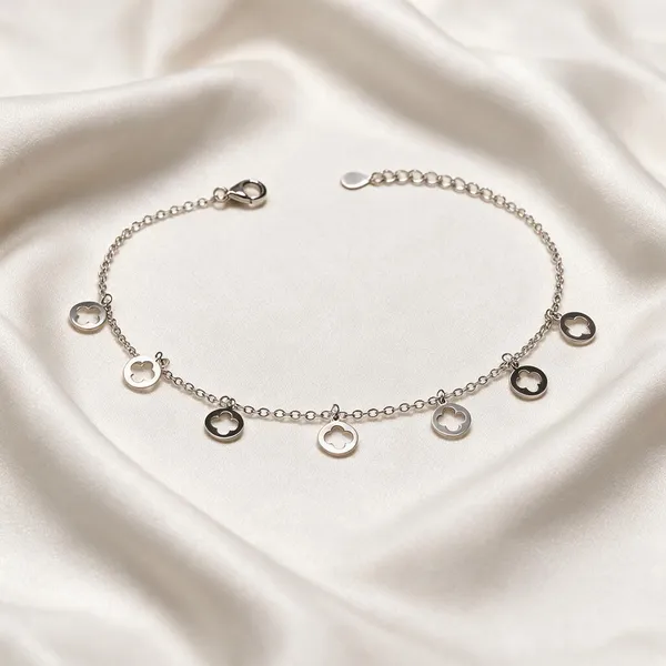 Platinum_Plated_925_Silver_Multi_Charm_Drop_Anklet_For_Women