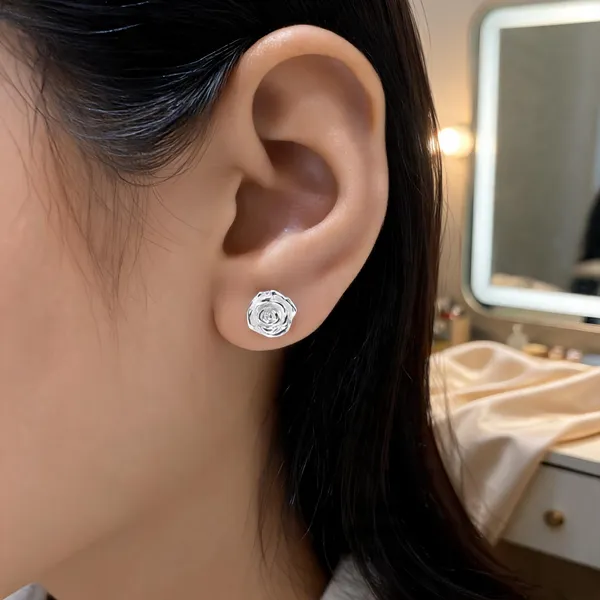 Platinum_Plated_925_Silver_Rose_Floral_Stud_Earrings_For_Women