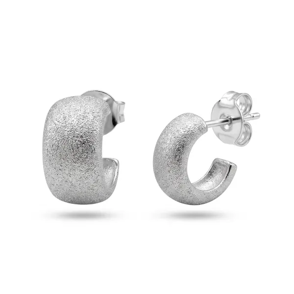 Silver_Textured_Hoop_Earrings_for_Women