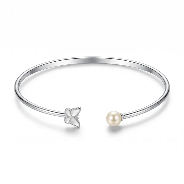 Silver_Butterfly_Pearl_Cuff_Bracelet_for_Women