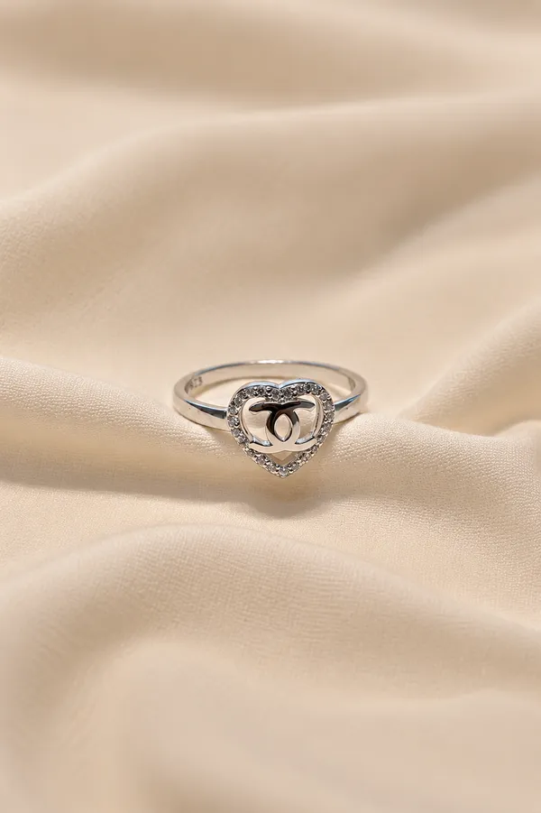 Platinum_Plated_925_Silver_Heart_Stone_Accent_Ring_For_Women