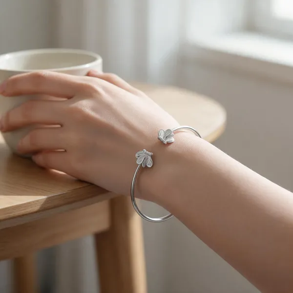 Silver-Tone_Butterfly_Cuff_Bracelet_for_Women