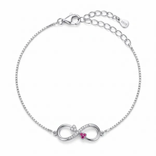 Platinum_Plated_925_Silver_Infinity_Charm_Bracelet_for_Women