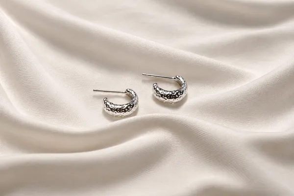 Platinum_Plated_925_Silver_Textured_Half_Moon_Earrings_For_Women