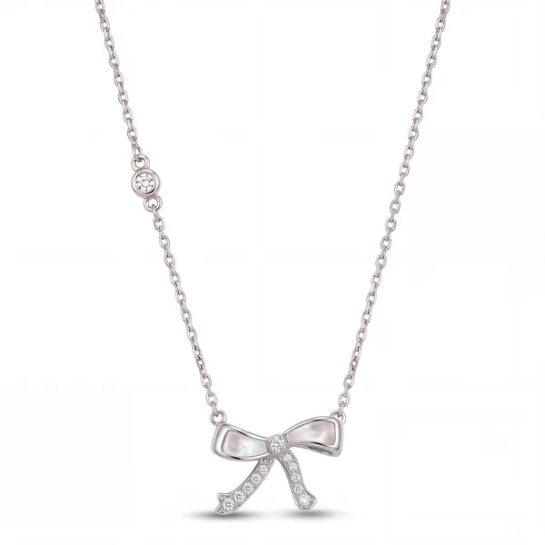 Platinum_Plated_925_Silver_Bow_Pendant_Necklace_for_Women