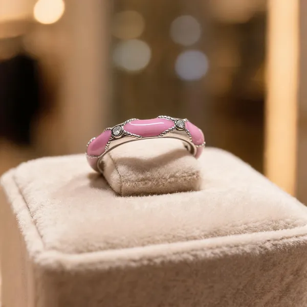 Silver_Tone_925_Silver_Pink_Oval_Stone_Ring_For_Women