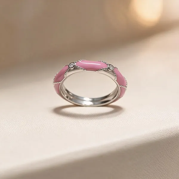 Silver_Tone_925_Silver_Pink_Oval_Stone_Ring_For_Women