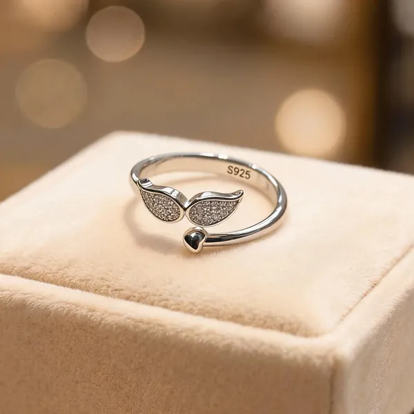 Platinum_Plated_925_Silver_Butterfly_CZ_Ring_For_Women