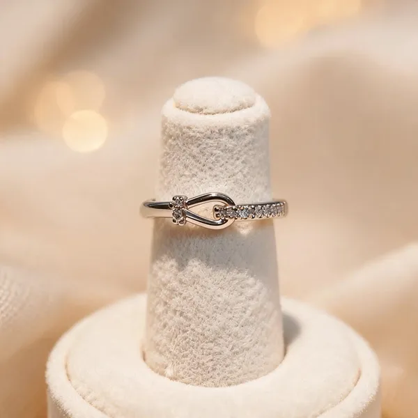 Platinum_Plated_925_Silver_Slim_Buckle_Band_Ring_For_Women