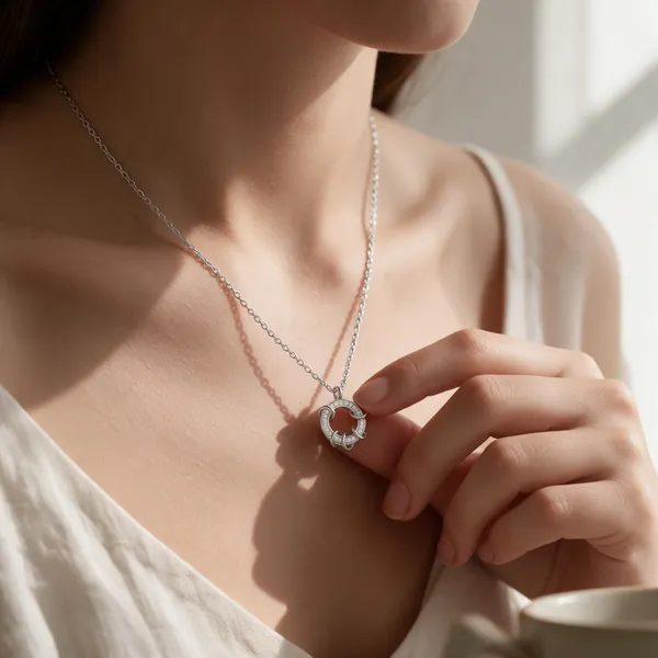 Platinum_Plated_925_Silver_CZ_Circle_with_Rings_Pendant_Necklace_for_Women