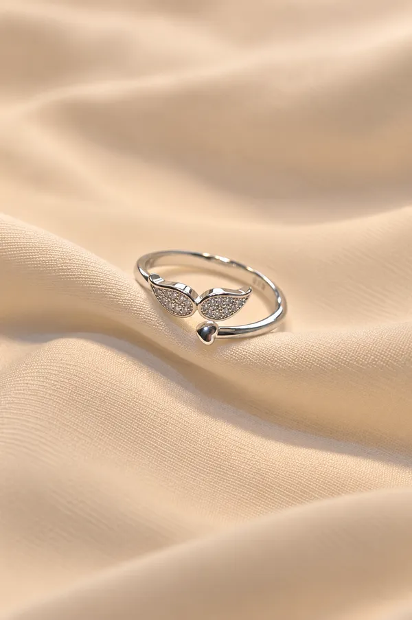 Platinum_Plated_925_Silver_Butterfly_CZ_Ring_For_Women