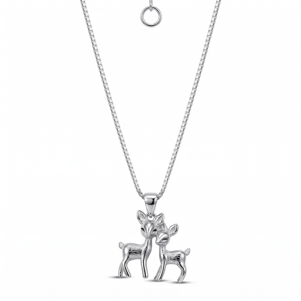 Silver_Tone_Deer_Pendant_Necklace_for_Women
