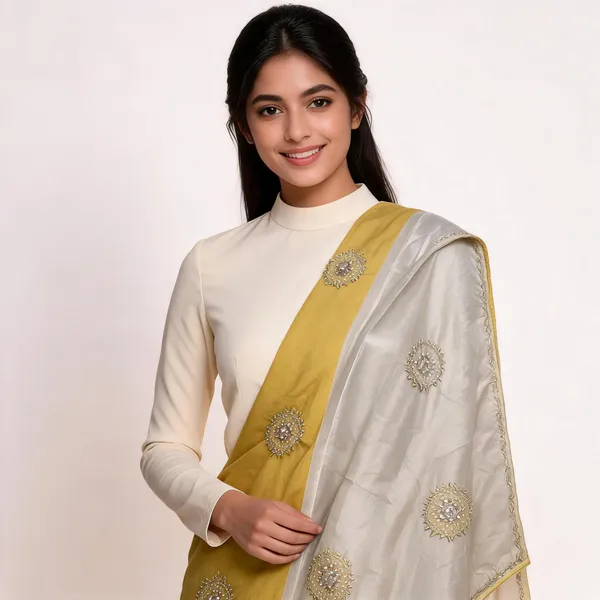 Yellow_Grey_Embellished_Dupatta_for_Women