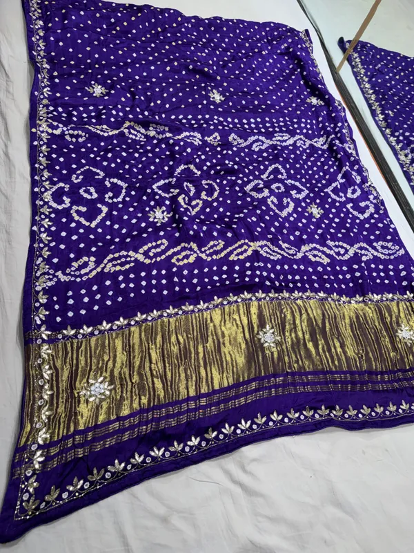 Purple_Bandhani_Print_Saree_For_Women