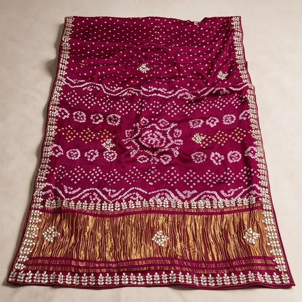 Magenta_Embellished_Ethnic_Saree_for_Women