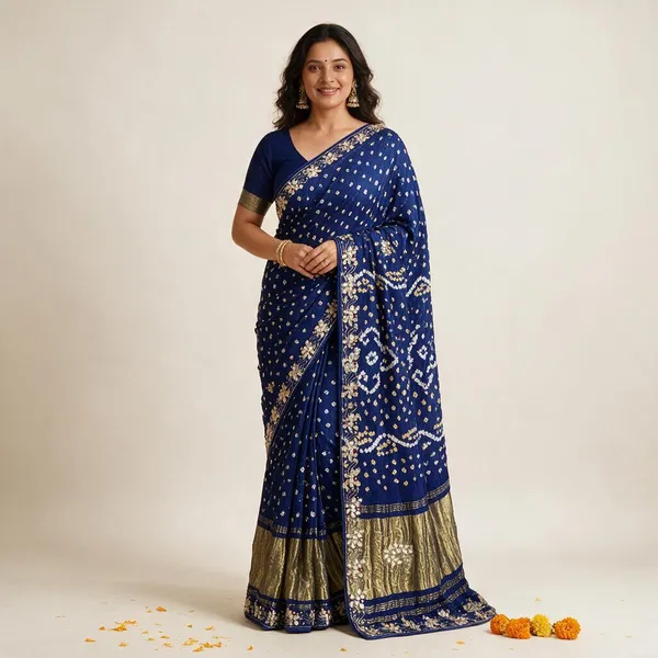 Blue_Bandhani_Saree_for_Women