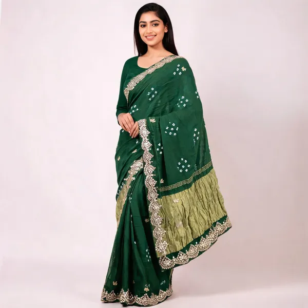 Green_Embellished_Traditional_Saree_for_Women