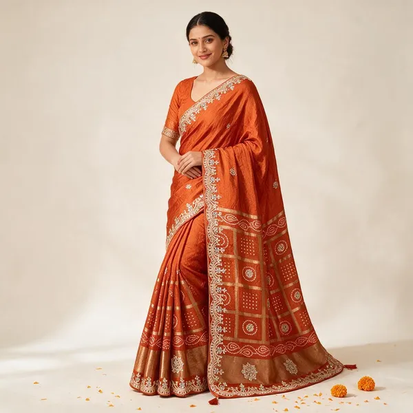 Orange_Silk_Traditional_Embellished_Saree_for_Women