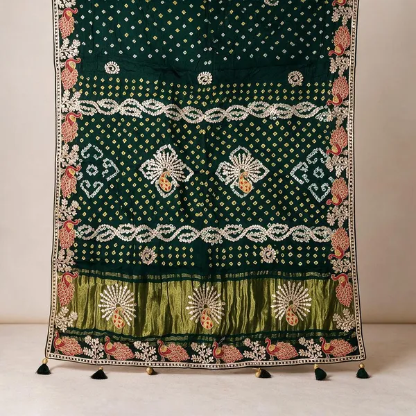 Green_Embroidered_Ethnic_Saree_for_Women