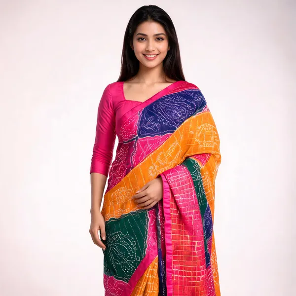 Multicolor_Printed_Saree_for_Women