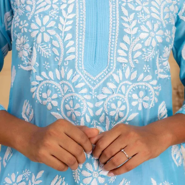 Light_Blue_Muslin_Kurti_Set