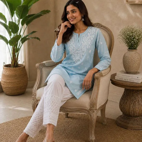 White_Hand_Embroidered_Lucknowi_Chikankari_Palazzo