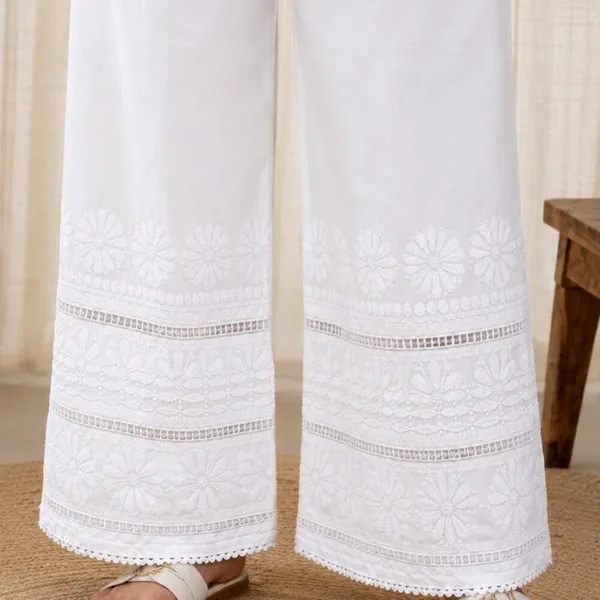 White_Hand_Embroidered_Lucknowi_Chikankari_Palazzo