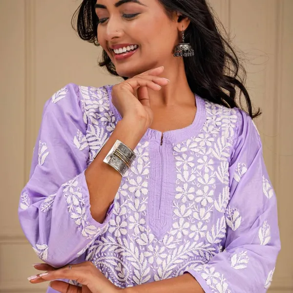 Purple_Muslin_Kurti_Set