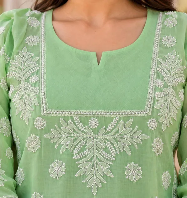 Mint_Green_Voile_Cotton_Kurti