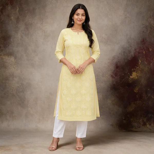 Pastel_Yellow_Voile_Cotton_Kurti