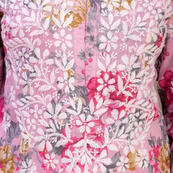 Pink_Floral_Mul_Cotton_Kurti_Set