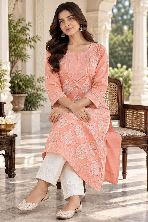 Light_Peach_Voile_Cotton_Kurti
