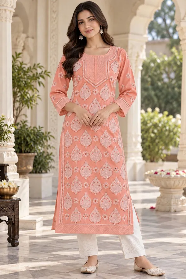 Light_Peach_Voile_Cotton_Kurti