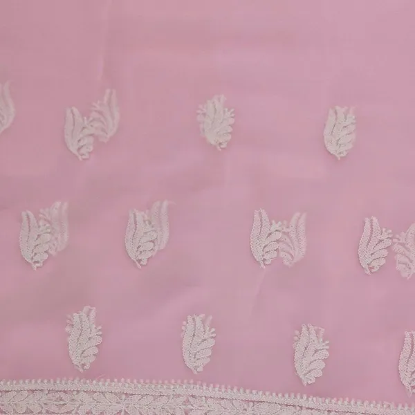 Blush_Pink_Hand_Embroidered_Soft_Chiffon_Unstitched_Leaf_Chikankari_Suit_Set_With_Dupatta
