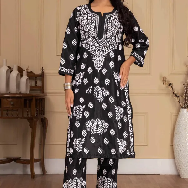 Black_Muslin_Kurti_Set