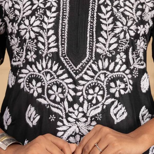 Black_Muslin_Kurti_Set