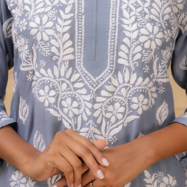 Grey_Muslin_Kurti_Set