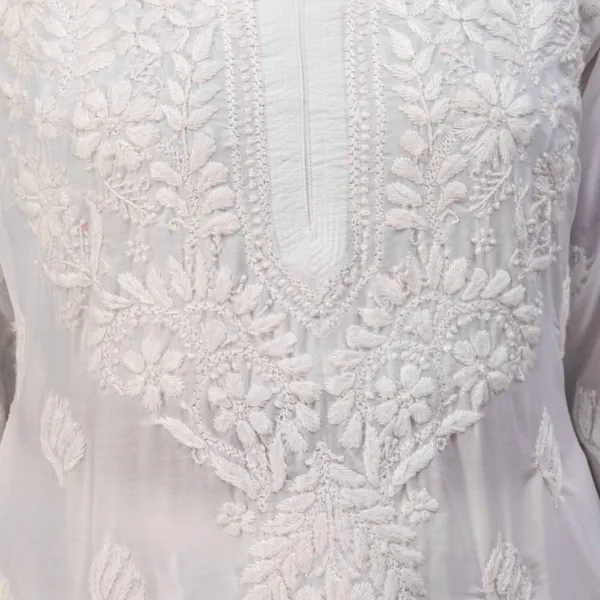 White_Muslin_Kurti_Set