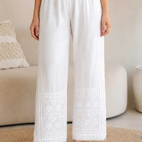 White_Hand_Embroidered_Lucknowi_Chikankari_Palazzo