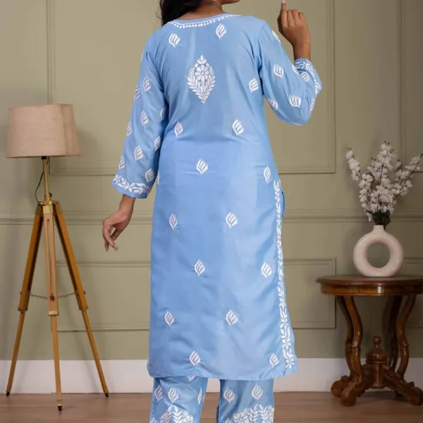 Sky_Blue_Muslin_Kurti_Set