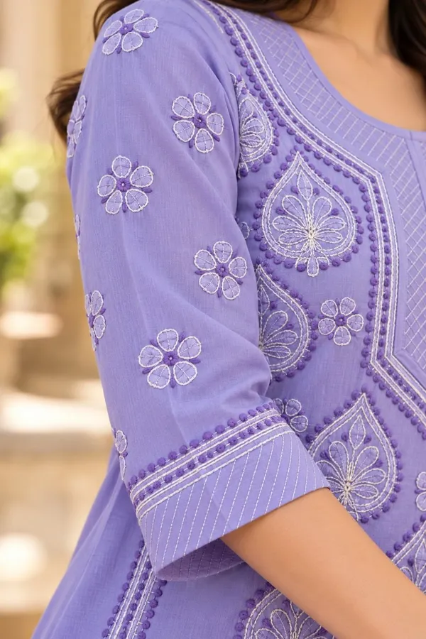 Soft_Violet_Voile_Cotton_Kurti