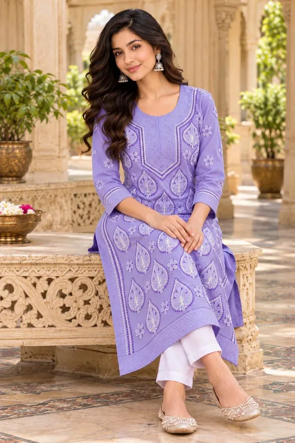 Soft_Violet_Voile_Cotton_Kurti
