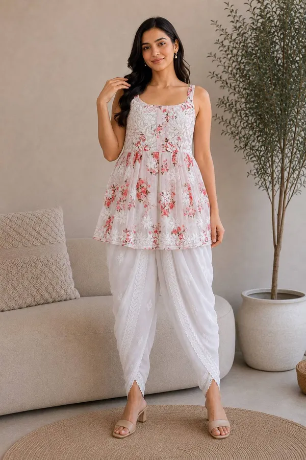 White_Hand_Embroidered_Lucknowi_Chikankari_Dhoti