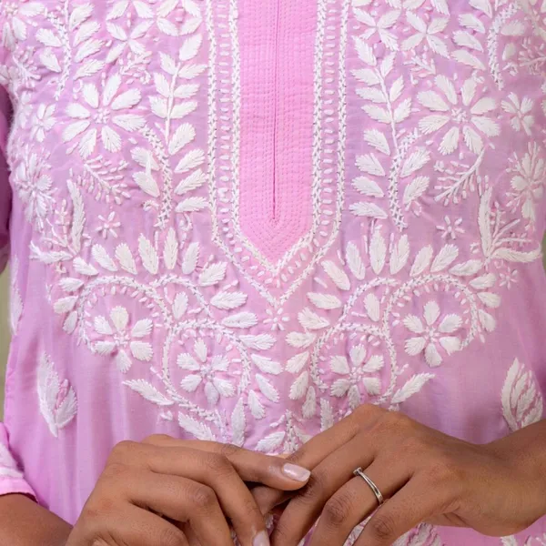 Pink_Muslin_Kurti_Set