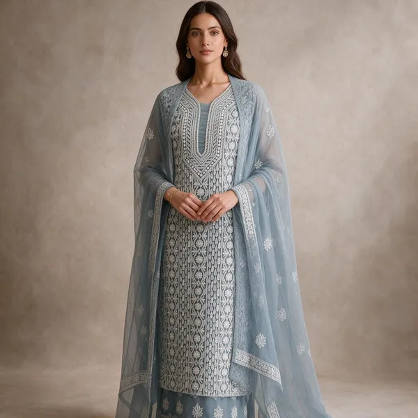 Ice_Blue_Hand_Embroidered_Soft_Chiffon_Unstitched_Full_Jaal_Chikankari_Suit_Set_With_Dupatta